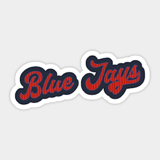 Blue Jays Embroided Sticker